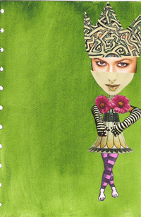 Journal Girl by Dianne Forrest Trautmann from VG5